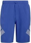 adidas Men's Logo Swim Shorts 8 INCH, semi Lucid Blue/White, XXL