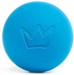 Rudelk&ouml;nig Hundeball aus Naturkautschuk - Blauer Ball mit 6,5cm &Oslash; - Nahezu