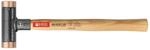 PB Swiss Tools R&uuml;ckschlagfreier Hammer, mit Kupfer-Eins&auml;tzen, Hickory-Stiel,...