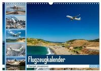 Flugzeugkalender 2026 (Wandkalender 2026 DIN A3 quer), CALVENDO Monatskalender: Der