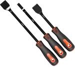 Professionelles Schaber-Set mit flachen Klingen von YATO - zum Entfernen von