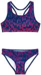 Playshoes M&auml;dchen Zweiteiler Bikini, Marine Allover, 110/116 cm