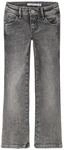 Name IT M&auml;dchen Girl Bootcut Nkfpolly Skinny Boot Jeans 1142-Au Noos, Light Grey
