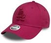 New Era WMNS Metallic Logo 9Forty Adjustable Damen Cap LA Dodgers Magenta,
