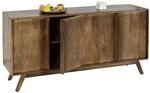 Mendler Sideboard HWC-L96, Kommode Schrank Anrichte, 4 F&auml;cher und 4...