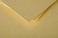 Clairefontaine 75095C Packung mit 25 Tischaufsteller Pollen, 85x80 mm, gefaltet, Gold