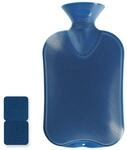 Fashy 6460 54 W&auml;rmflasche Doppellamelle, 2 Liter, saphir