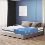 The White Stone Orthop&auml;dische Matratze 110 x 200 aus antibakteriellem Memory |...