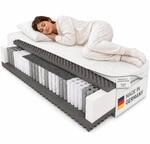 BeCo 5 Sterne TFK Taschenfederkernmatratze 90 x 200 cm H2 & H&ouml;he 29 cm 