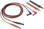 VOLTCRAFT VC801 Messleitung Stecker 4 mm Pr&uuml;fspitze 1.5 m Schwarz-Rot 1 St.