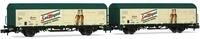ARNOLD HN6704 RENFE, 2er-Set JPD-Wagen, San Miguel, Ep; v G&uuml;terwagenpakete