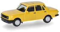 Herpa Modellauto Wartburg 353 84, zitrusgelb, Miniatur im Ma&szlig;stab 1:87,
