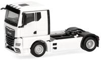 Herpa LKW Modell MAN TGX GN Zugmaschine 2achs, wei&szlig;, Miniatur im Ma&szlig;stab 1:87,