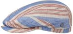 LIERYS Colour Stripes Leinen Flatcap Vierteilig Gestreift L&auml;ssig Made in EU...