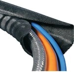HellermannTyton 170-01007 Schlauchgeflecht Twist-In 32 29-32 mm schwarz...