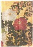 Natsu (Rinpa Florals) Midi Unlined Hardback Journal (Wrap Closure): Hardcover mit