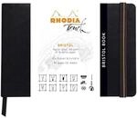Rhodia 116114C - Skizzenbuch Bristol Book, 32 Blatt blanko, wei&szlig;es Bristolpapier,