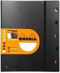 Rhodia Exabook 132142 C Organisations-Notizbuch Spirale Liniert, mit Rand A4