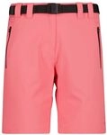 CMP Damen Trekking Bermuda Shorts mit G&uuml;rtel und Dry Function Ergonomische,