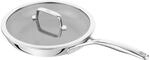 ZWILLING Peak Z1034-491 Peak Bratpfanne 26 cm mit Deckel, Edelstahl, PFA-F-frei,