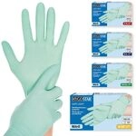 FRANZ MENSCH 100x Hygostar Einweghandschuhe Safe Light, Einmalhandschuhe...