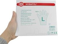 Nobafol 100 St&uuml;ck Folienhandschuhe Nobamed (Gr&ouml;&szlig;e: large)