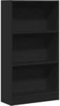 vidaXL B&uuml;cherregal, B&uuml;cherschrank mit Stauraum, Standregal f&uuml;r Wohnzimmer