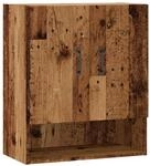 vidaXL Wandschrank Altholz-Optik 60x31x70 cm Holzwerkstoff, Schrank,...