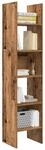 vidaXL B&uuml;cherregal Altholz 40 x 35 x 180 cm Holzwerkstoff, Stylisches, modernes