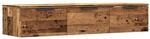 vidaXL Wandschrank Altholz-Optik 102x30x20 cm Holzwerkstoff, H&auml;ngeschrank,