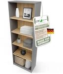 CDF B&uuml;cherregal Regal Standregal B&uuml;roregal f&uuml;r Ordner - B&uuml;ro Wohnzimmer