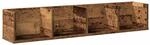 vidaXL CD-Wandregal Altholz-Optik 100x18x18 cm Holzwerkstoff, Wandablage,...