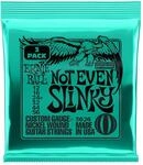 Ernie Ball Not Even Slinky Nickel Wound E-Gitarrensaiten, 3er-Pack, St&auml;rke 12-56