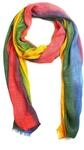 collezione alessandro Schal Regenbogen in buntem Design 200cm x 50cm