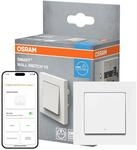 OSRAM SMART+ WiFi Matter Wandschalter, 1 Kanal, 10AX, IP20, wei&szlig;, Relais Schalter,