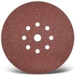 MENZER Red Klett-Schleifscheiben, 225 mm, 9-Loch, f. Trockenbauschleifer,