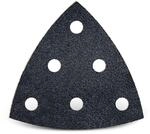 MENZER Black Klett-Schleifbl&auml;tter, 93 mm, 6-Loch, f. Deltaschleifer, Siliciumcarbid