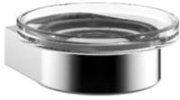 EMCO Flow Seifenhalter zur Wandmontage, elegante Seifenschale aus Metall und