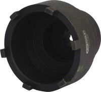 KS Tools 450.0168 3/4" Nutmuttern-Schl&uuml;ssel mit 6 Zapfen, 95-115mm