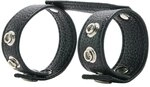 Blue Line Blue Line Duo Snap Cock- und Ballring, Schwarz, Einheitsgr&ouml;&szlig;e