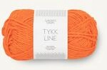 SANDNES GARN Tykk Line - Farbe: Orange Tiger (3009) - 50 g/ca. 60 m Wolle