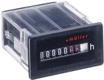 M&uuml;ller BW 30.18 230V 50Hz Betriebsstundenz&auml;hler Rollenz&auml;hlwerk