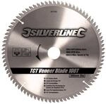 Silverline 427539 Hartmetall-Furniers&auml;geblatt, 100 Z&auml;hne 300 x 30, Reduzierst&uuml;cke: