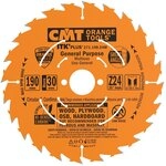 CMT ORANGE TOOLS 271.190.24M - KREISS&Auml;GEBLATT (ULTRA ITK) 190X1.7X30+20+16 ATB+S Z24