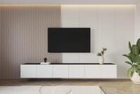 ALTDECOR TV-Schrank Elio-W mit modernen Fronten, 3x100x40x40 Lowboard h&auml;ngend,...