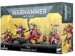 Games Workshop - Warhammer 40.000 - Orks: Squighog Boyz, Schwarz