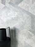 Newroom Tapete Grau Vlies Betonoptik - Industrial 3D Optik Gl&auml;nzend Grafisch...