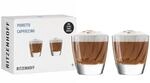 RITZENHOFF 3992003 Cappuccino Glas - 200 ml - 2er Set - Pioretto, mit