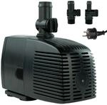 Teichpumpe 230 V &ndash; 1.500 L/H, 25 Watt, 10m Kabel, 250 cm F&ouml;rderh&ouml;he,...