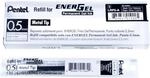 Pentel EnerGel Document LRP5 Nachf&uuml;llmine f&uuml;r 0.5 mm Gelschreiber, schwarz (12